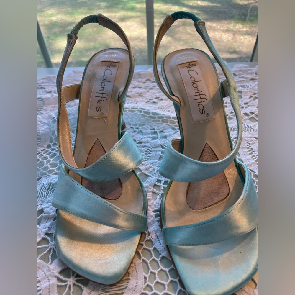 🥳 5/$20 Vintage Coloriffic Formal heels, for stage use